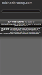 Mobile Screenshot of michaeltruong.com